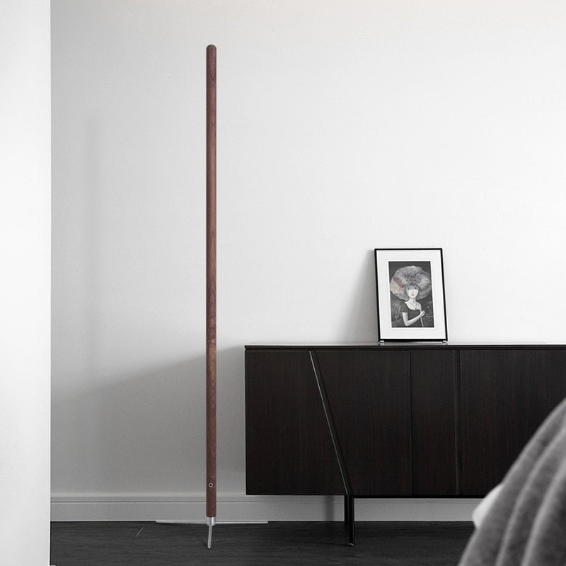 black walnut Floor Lamp