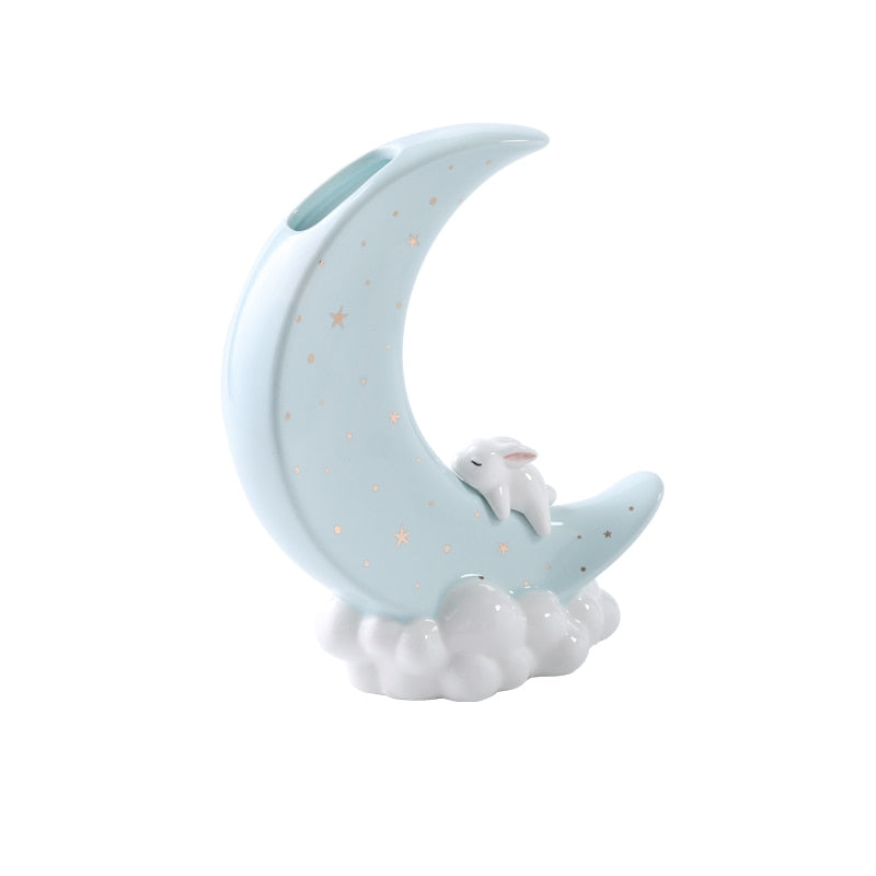 blue moon vase