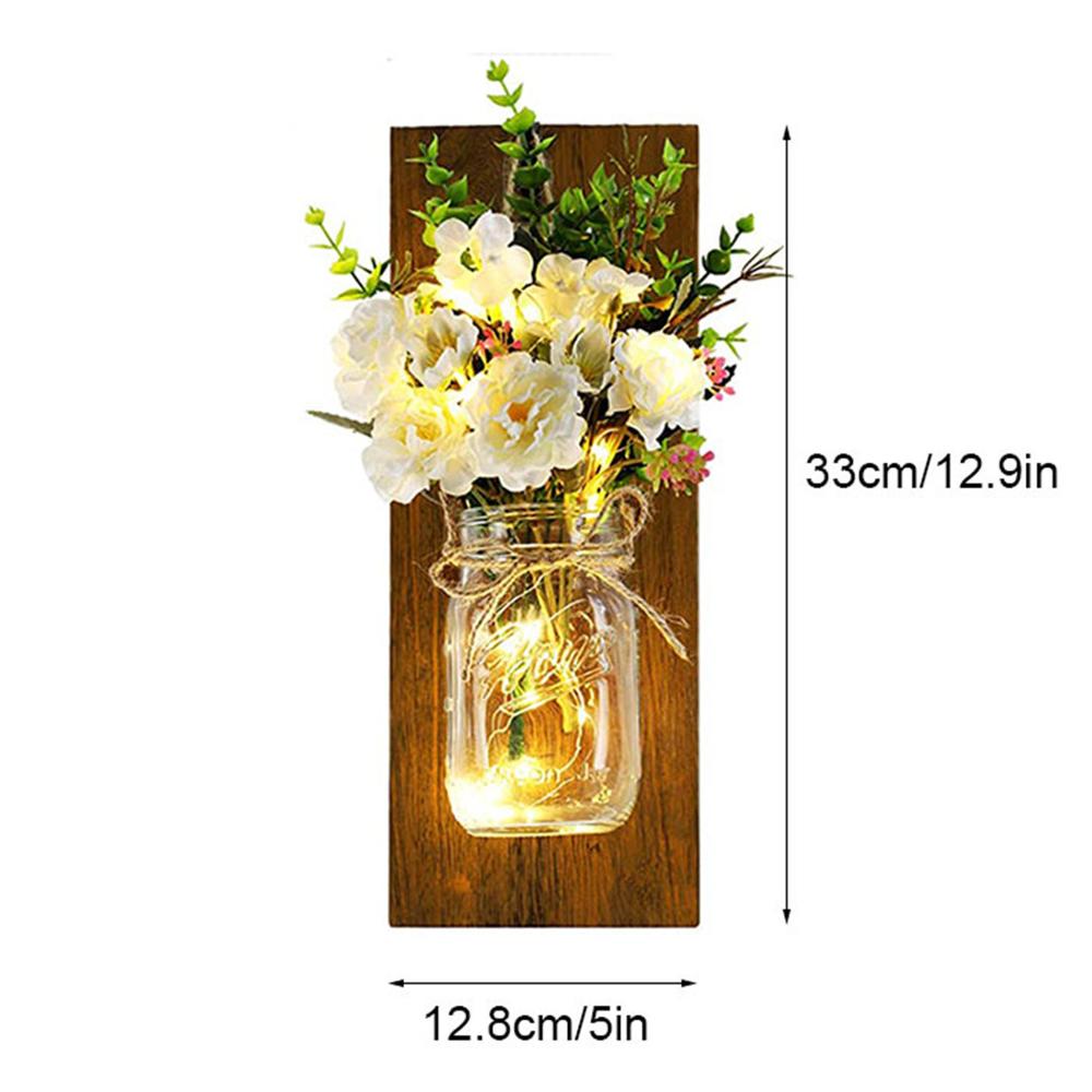 Size of Wall sconces for plants