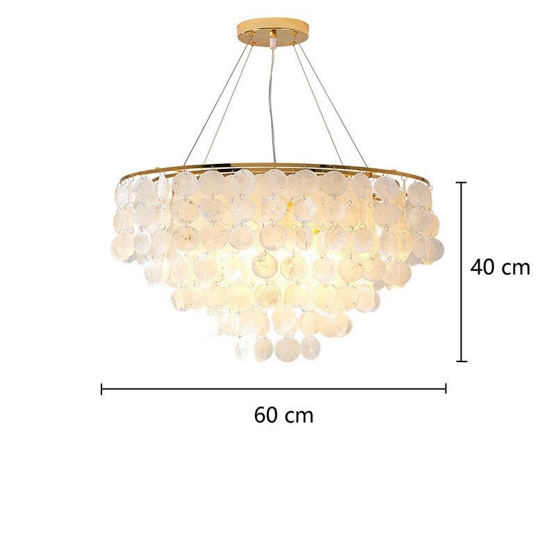 Loire Chandelier: Size 60cm