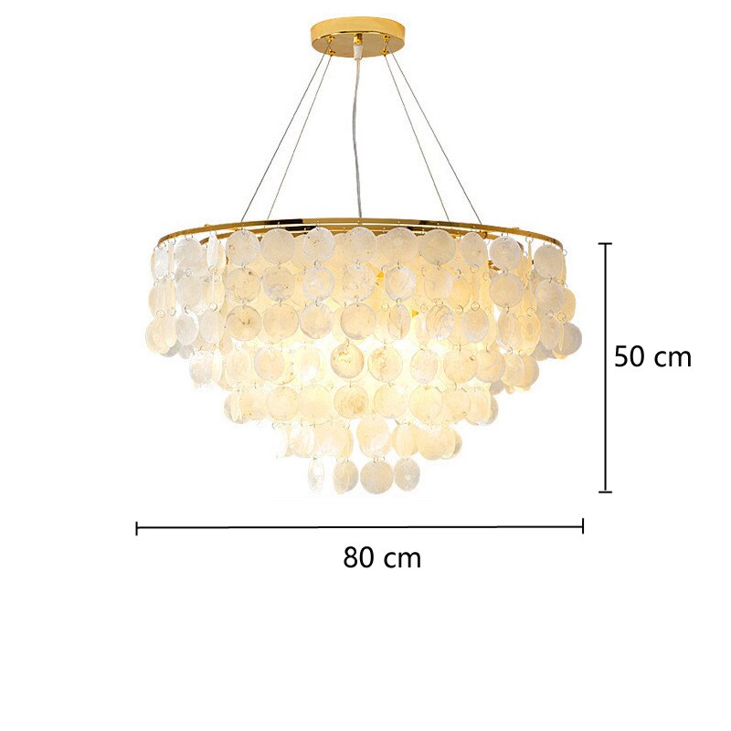 Loire Chandelier: Size 80cm