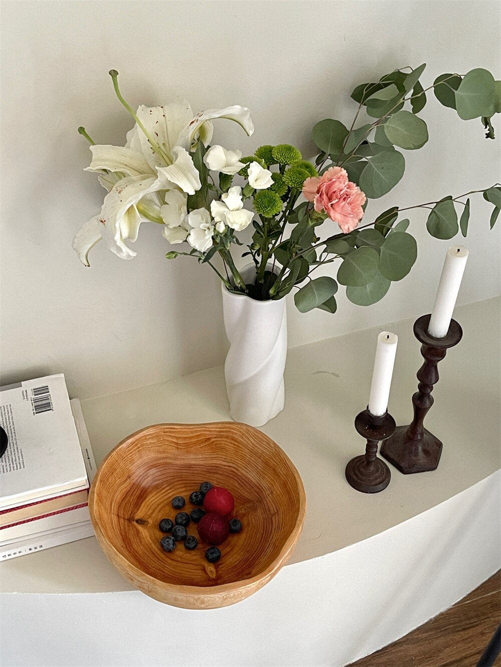 alt image 4 for wooden fruit bowl