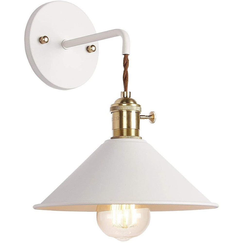 White Wall Sconce