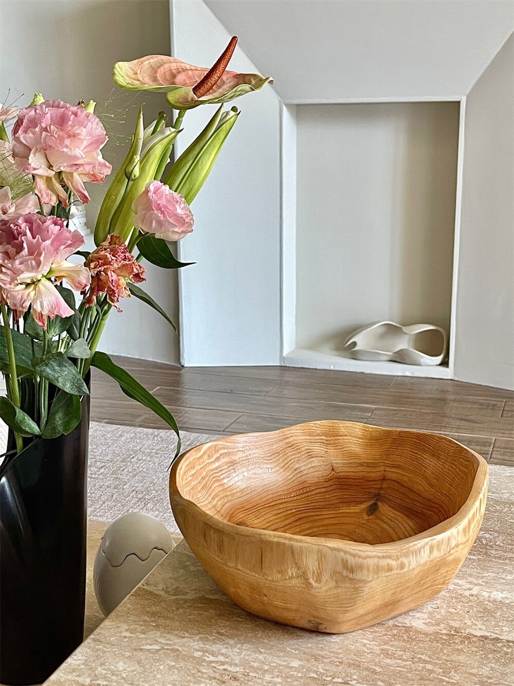 alt image 3 for Wooden Fruit Bowl