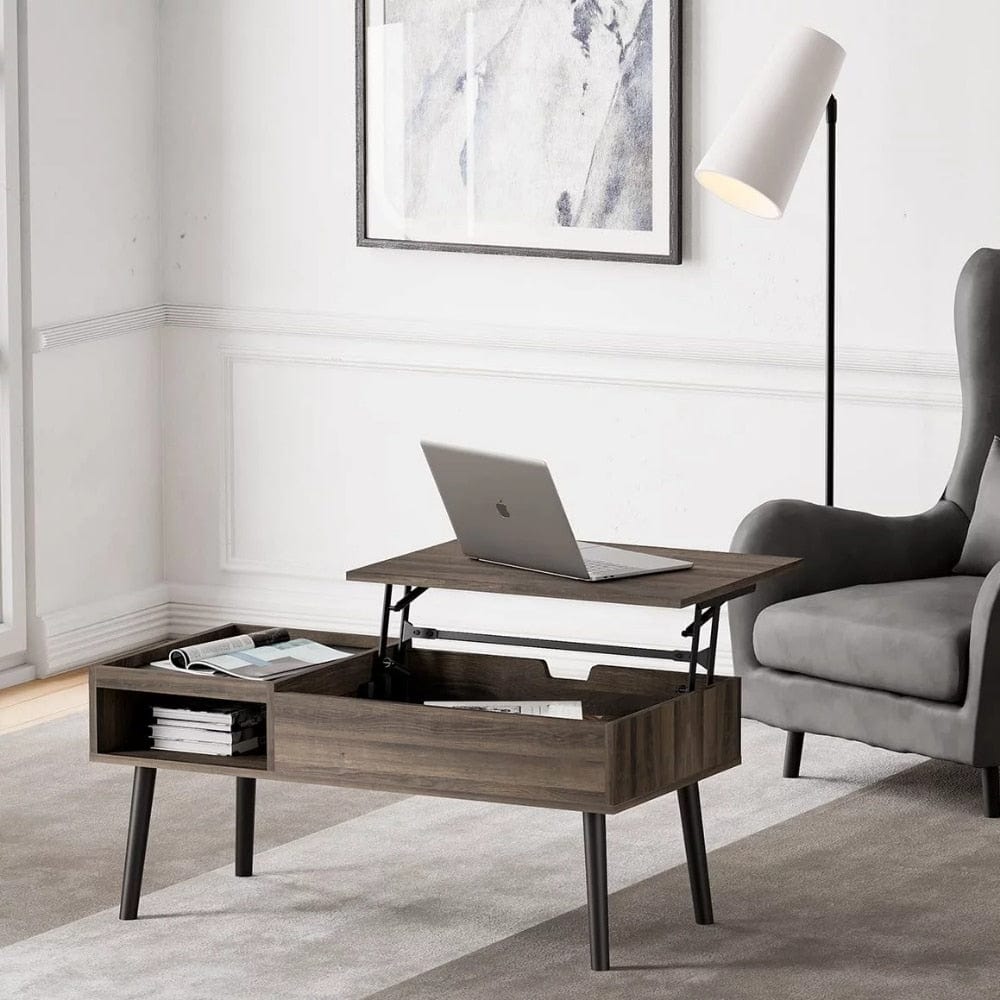 convertible wooden coffee table