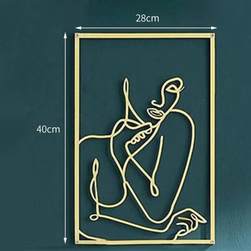 alt image 4 for Woman Silhouette Art