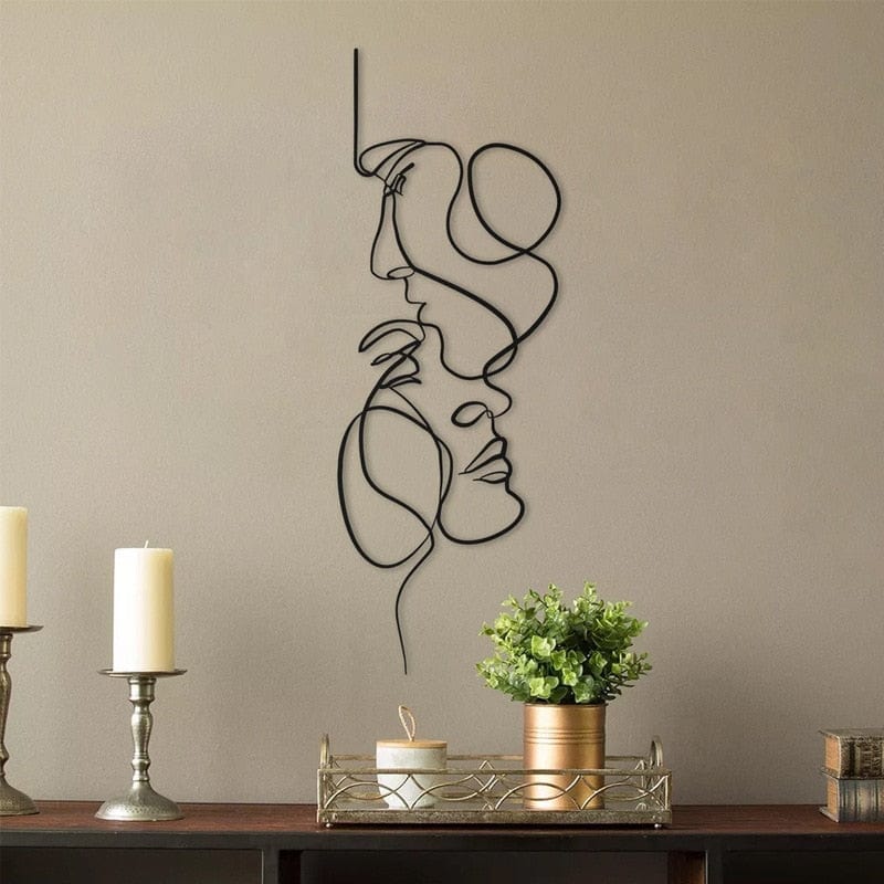 alt image 2 for Black Love Wall Art
