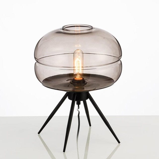 alt image 4 for Amber Glass Table Lamp