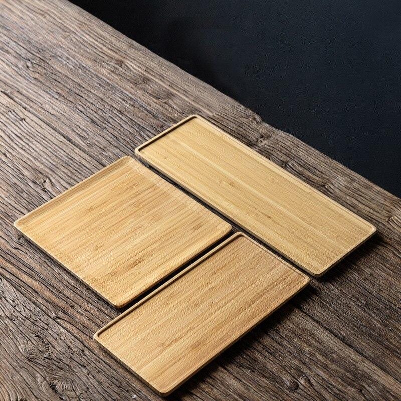 bamboo serving tray