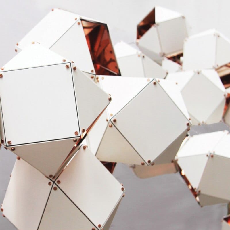 white chandelier