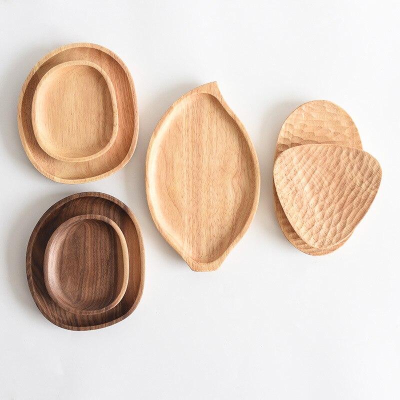 wooden plates for dinnerware
