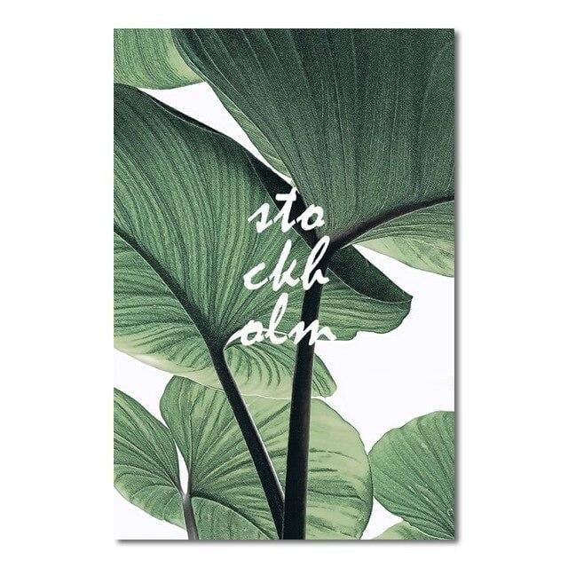 Fresh Plant Canvas