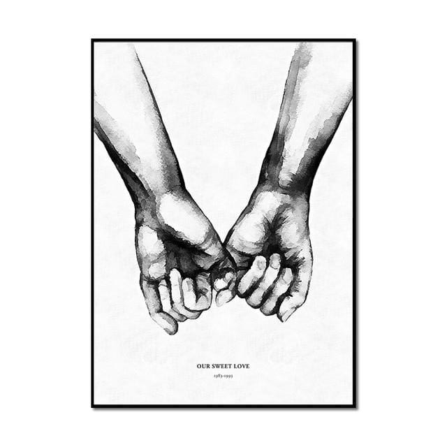 Couple Love Canvas