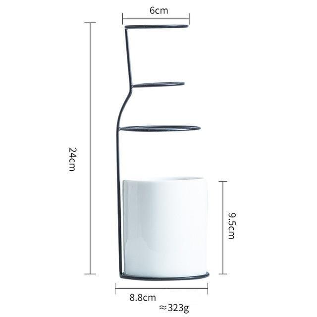 alt image 4 for White Small Flower Vases