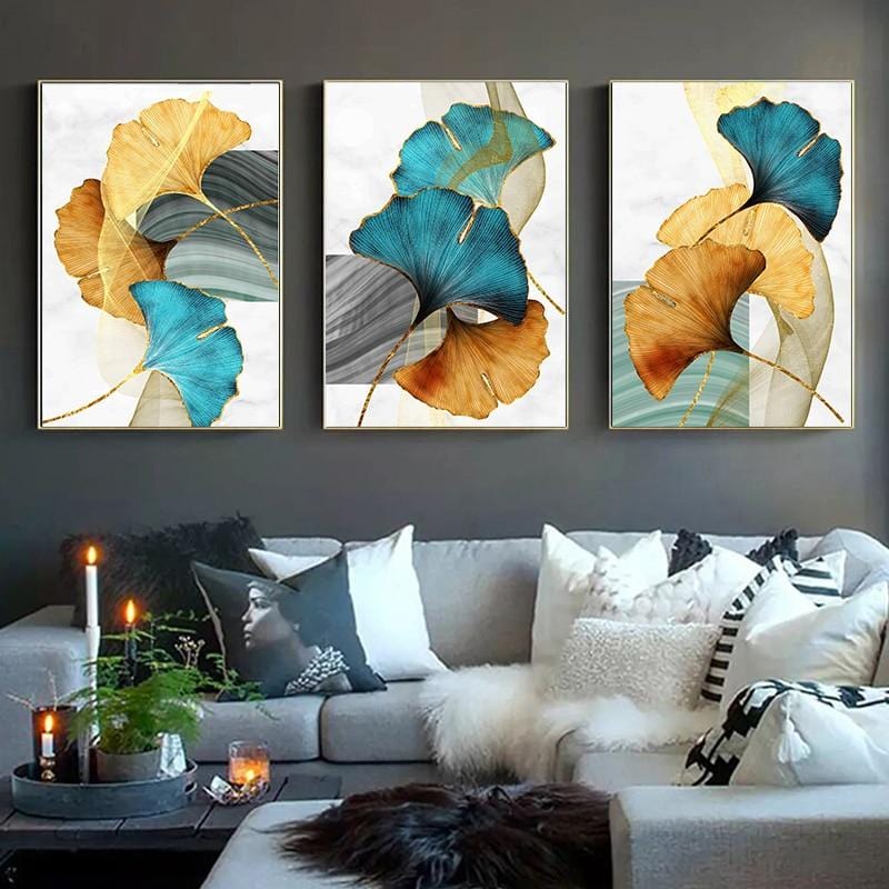 Blue And Green Wall Art