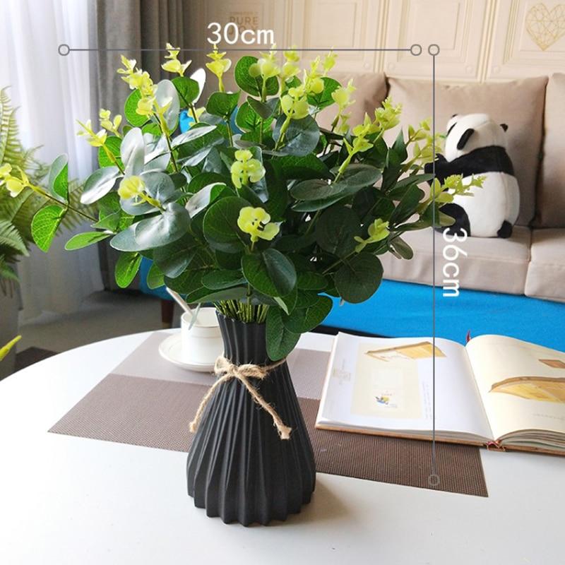 Alt image 3 for Black And White Pitcher Vase