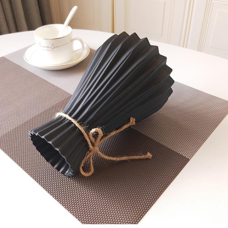 Alt image 4 for Black And White Pitcher Vase