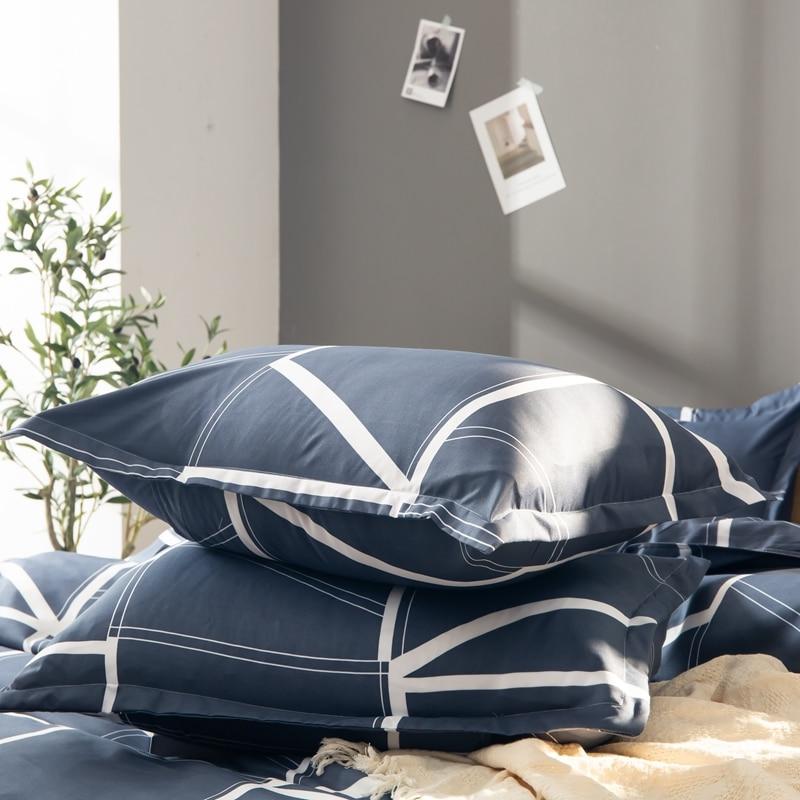 Geometric Stripe Duvet Cover