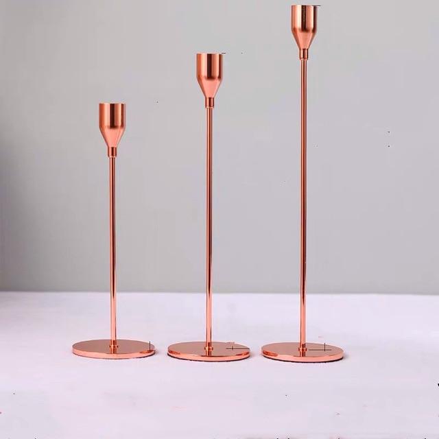 rose Gold Candlestick