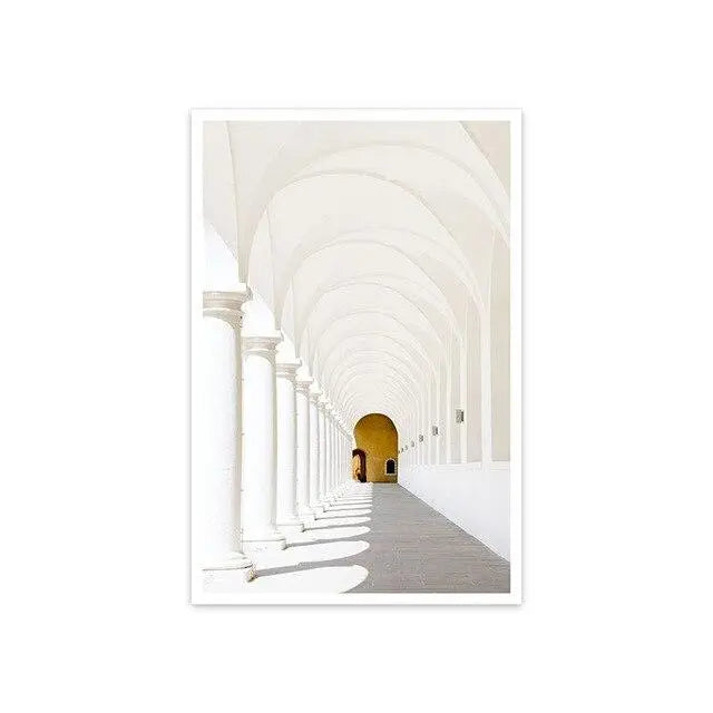 Moroccan Architecture Canvas