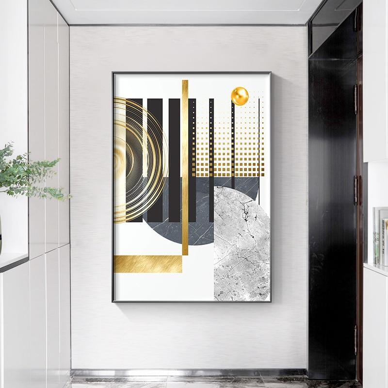geometric painting