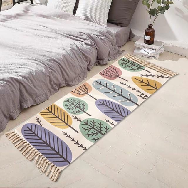 Farmhouse Area Rugs for bedside