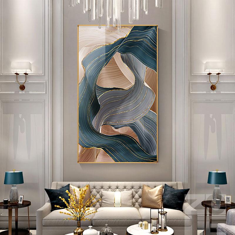 Modern Luxury Ribbon Canvas