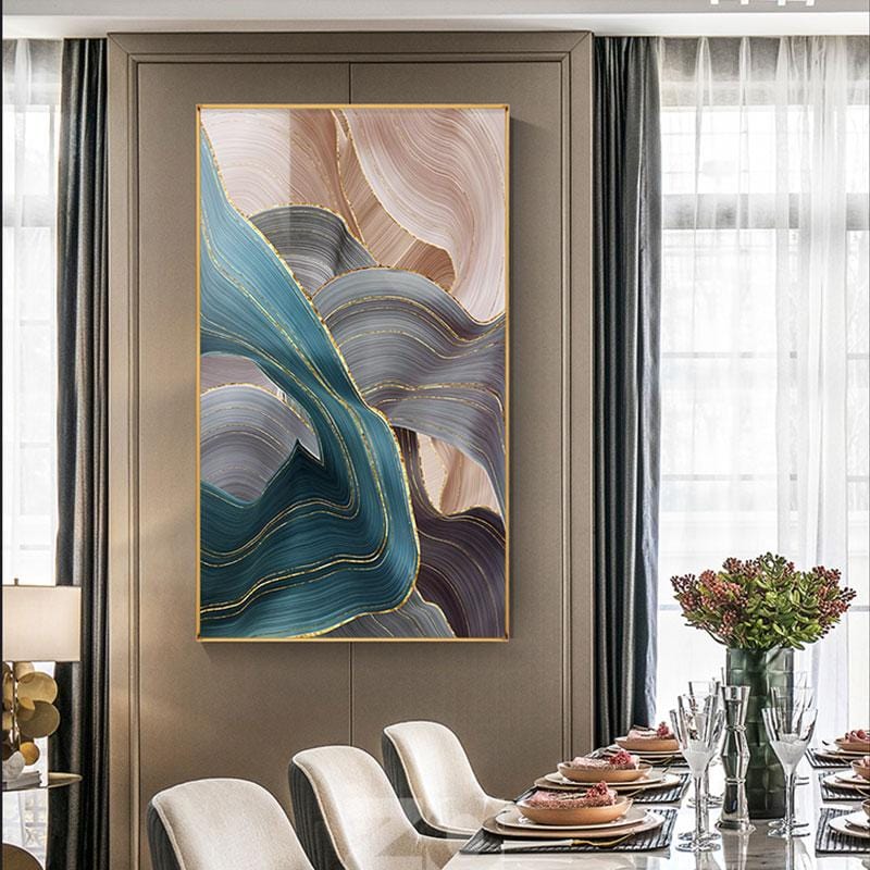 Modern Luxury Ribbon Canvas