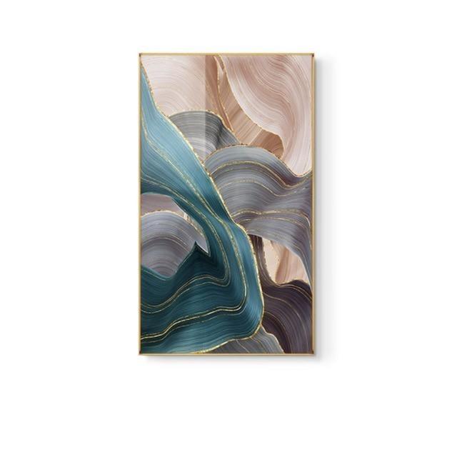 Modern Luxury Ribbon Canvas