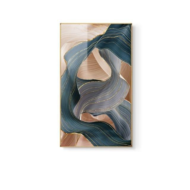 Modern Luxury Ribbon Canvas