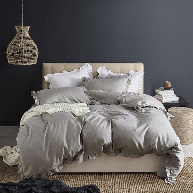 Lotus Leaf Duvet Cover Set - Decorstly