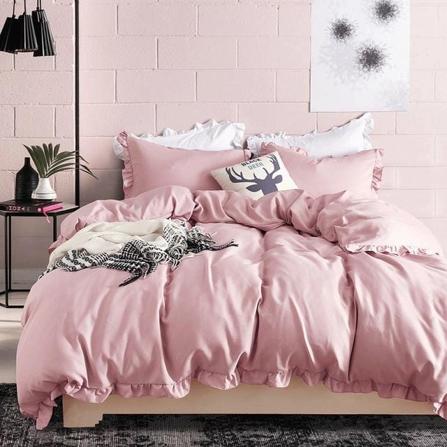 Lotus Leaf Duvet Cover Set - Decorstly