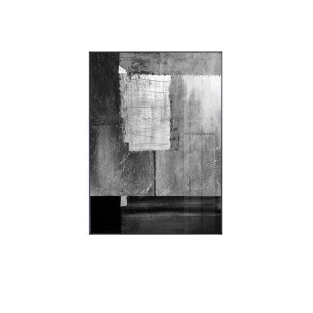 Black And White Abstract Wall Art