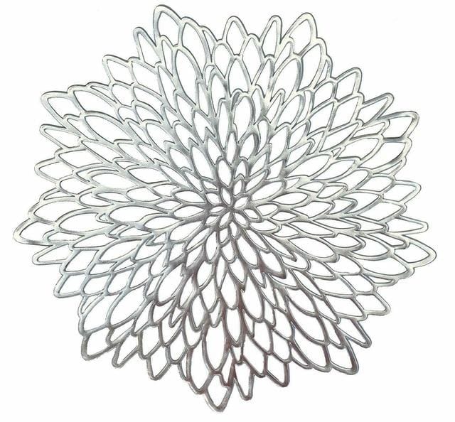 Hollow Coaster Pads silver
