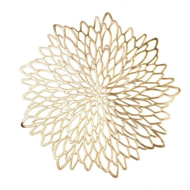 Hollow Coaster Pads gold