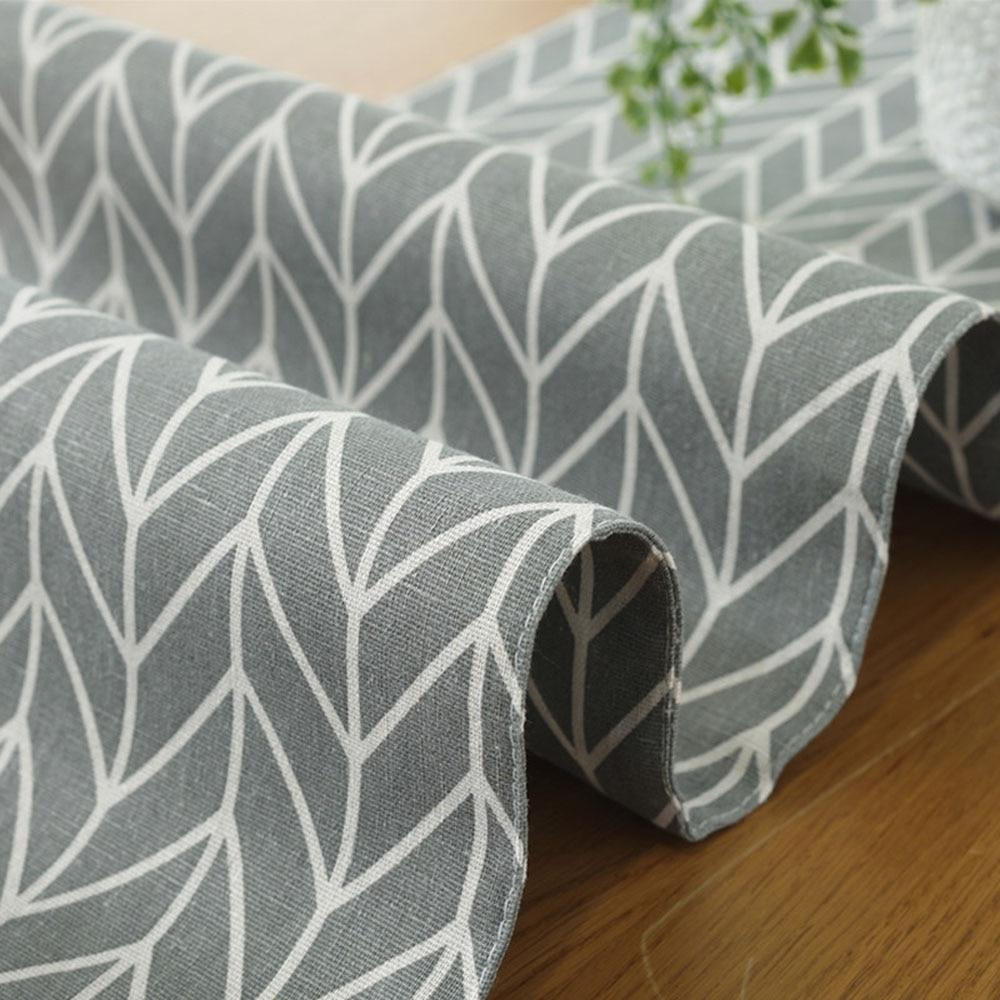 Grey Table Runner Flag - Decorstly