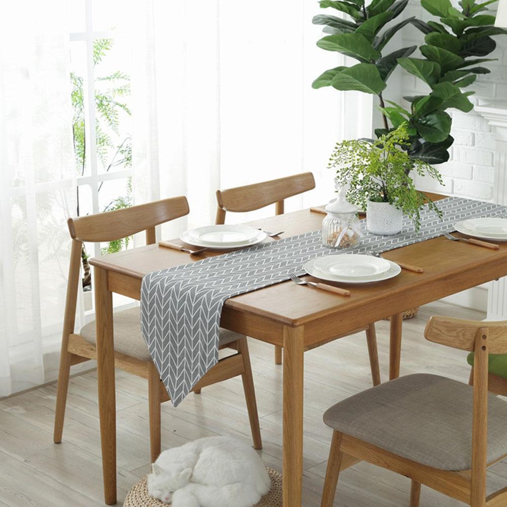 Grey Table Runner Flag - Decorstly