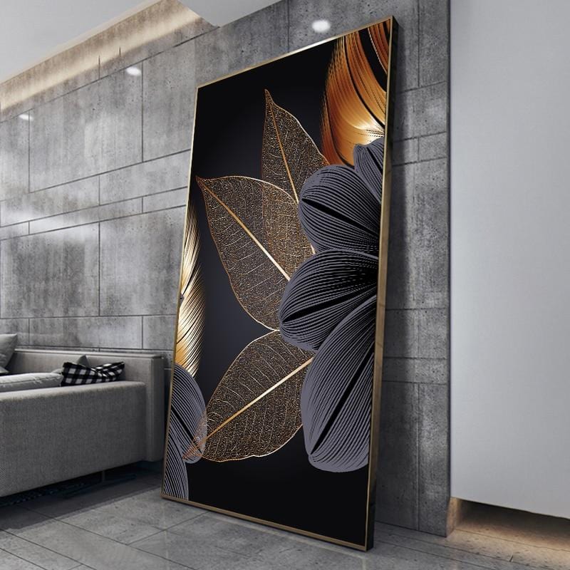 Alt image 3 for Black And Gold Wall Art