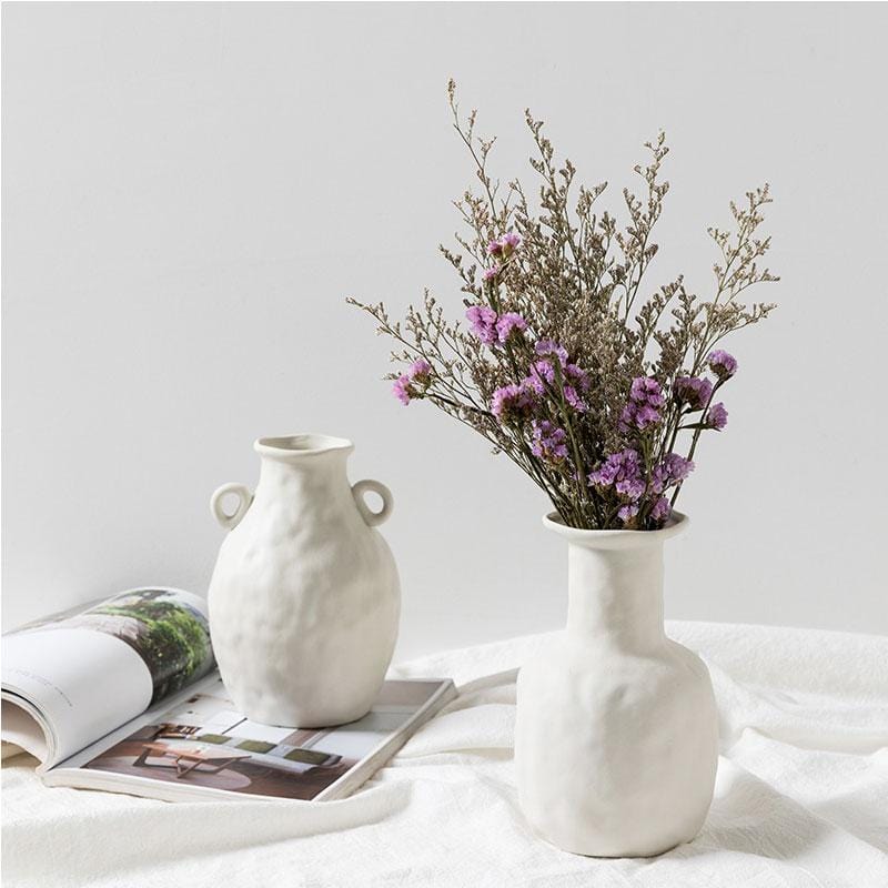 ceramic flower vase