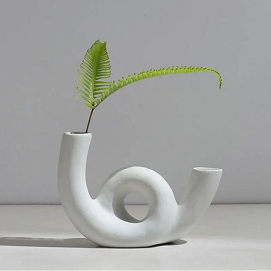 Irregular flower vase
