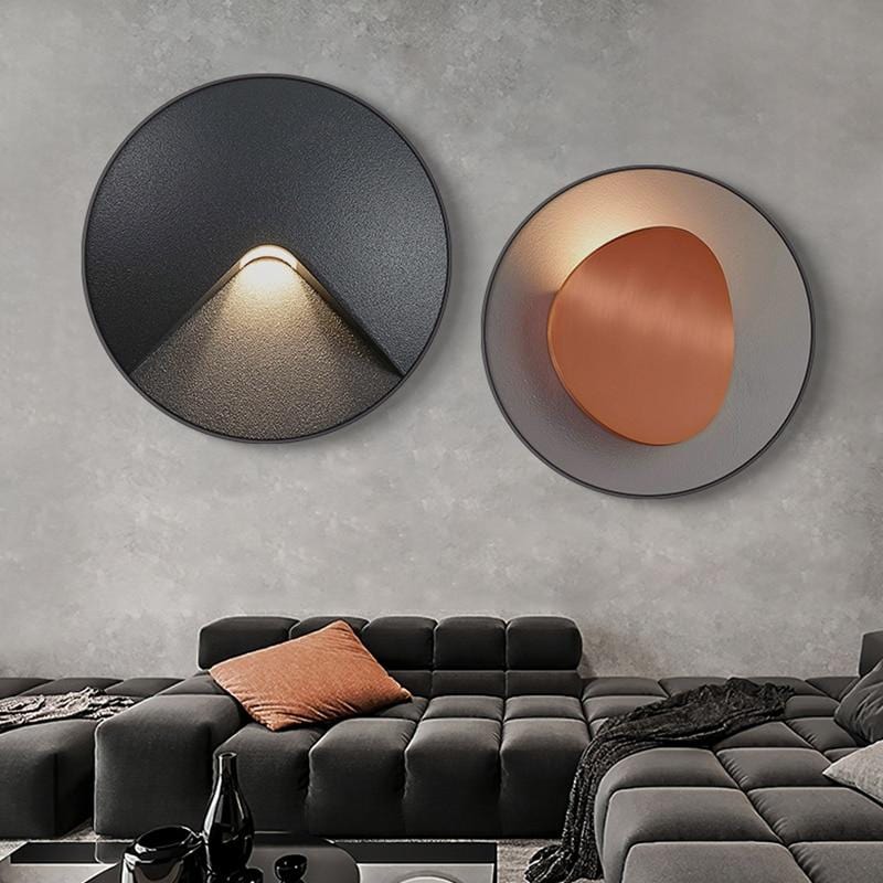 Rounded Abstract Canvas Art