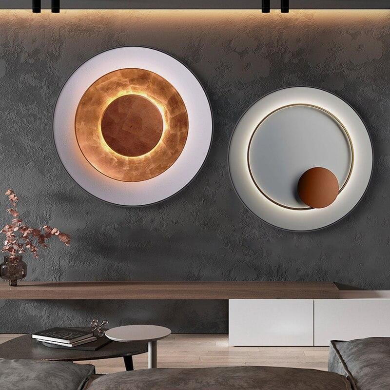 Rounded Abstract Canvas Art
