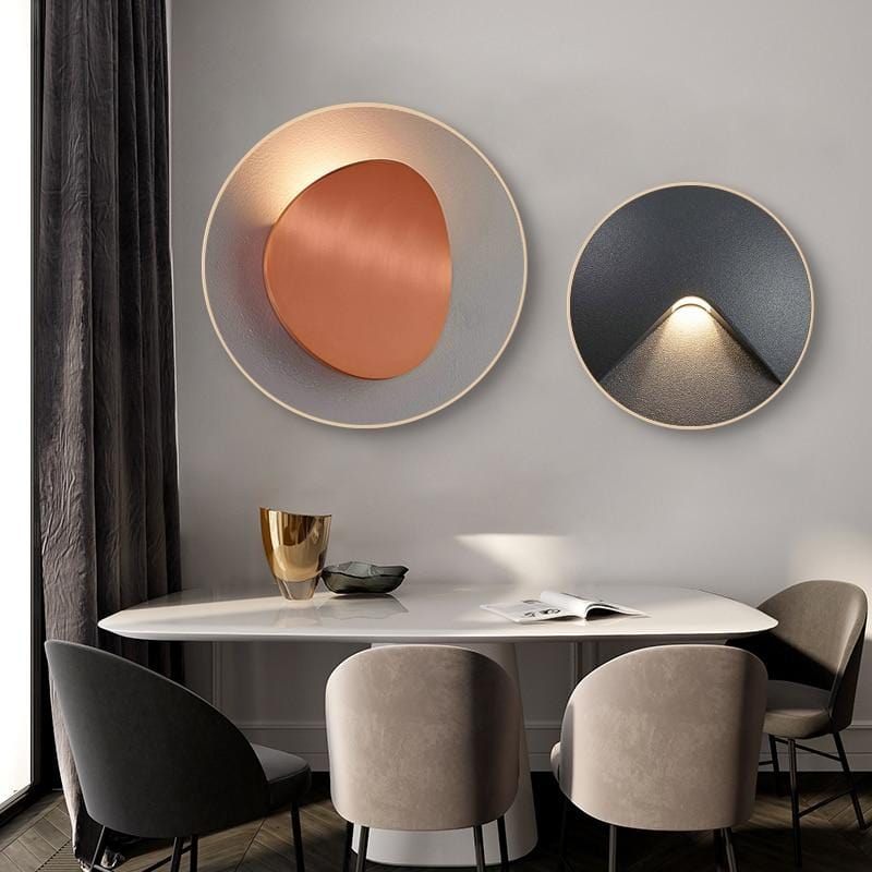 Rounded Abstract Canvas Art