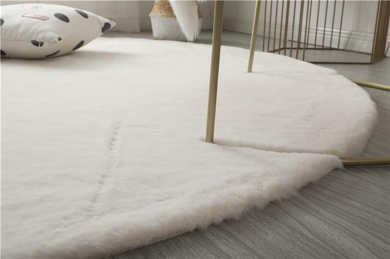 alt image 5 for Faux Rabbit Fur Rug