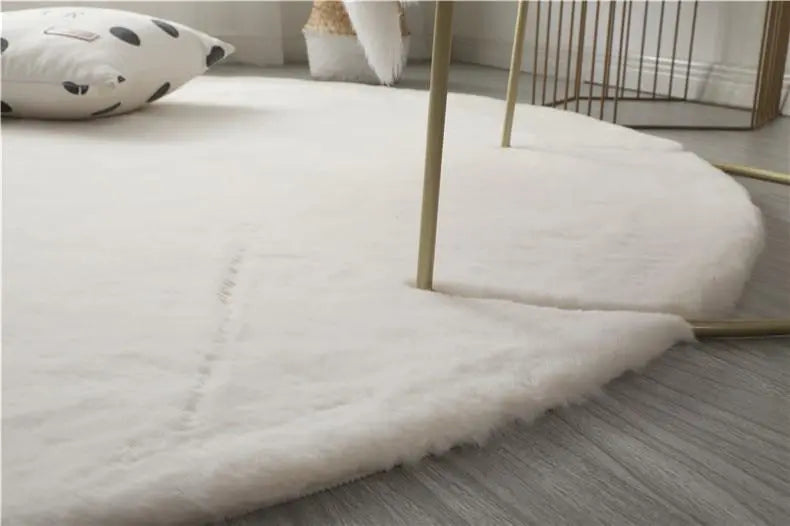 alt image 5 for Faux Rabbit Fur Rug