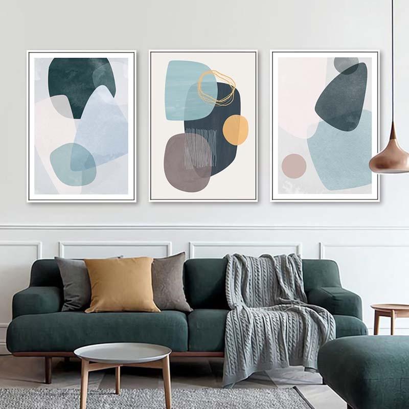 Blue Abstract Wall Art
