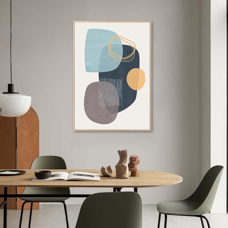 Blue Abstract Wall Art