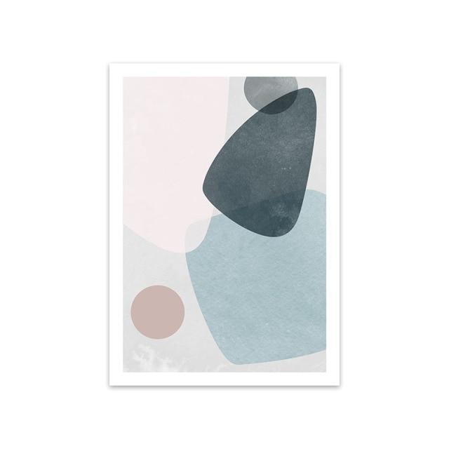 Blue Abstract Wall Art