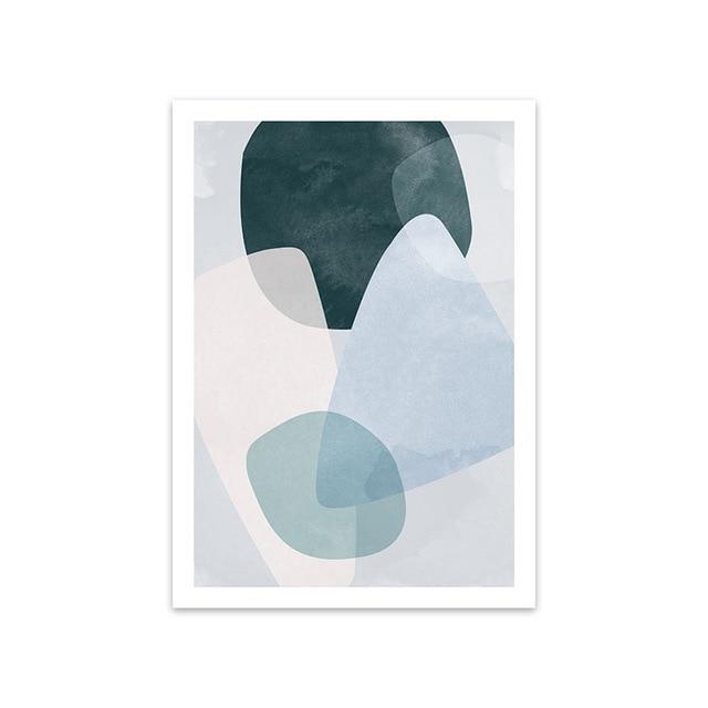 Blue Abstract Wall Art
