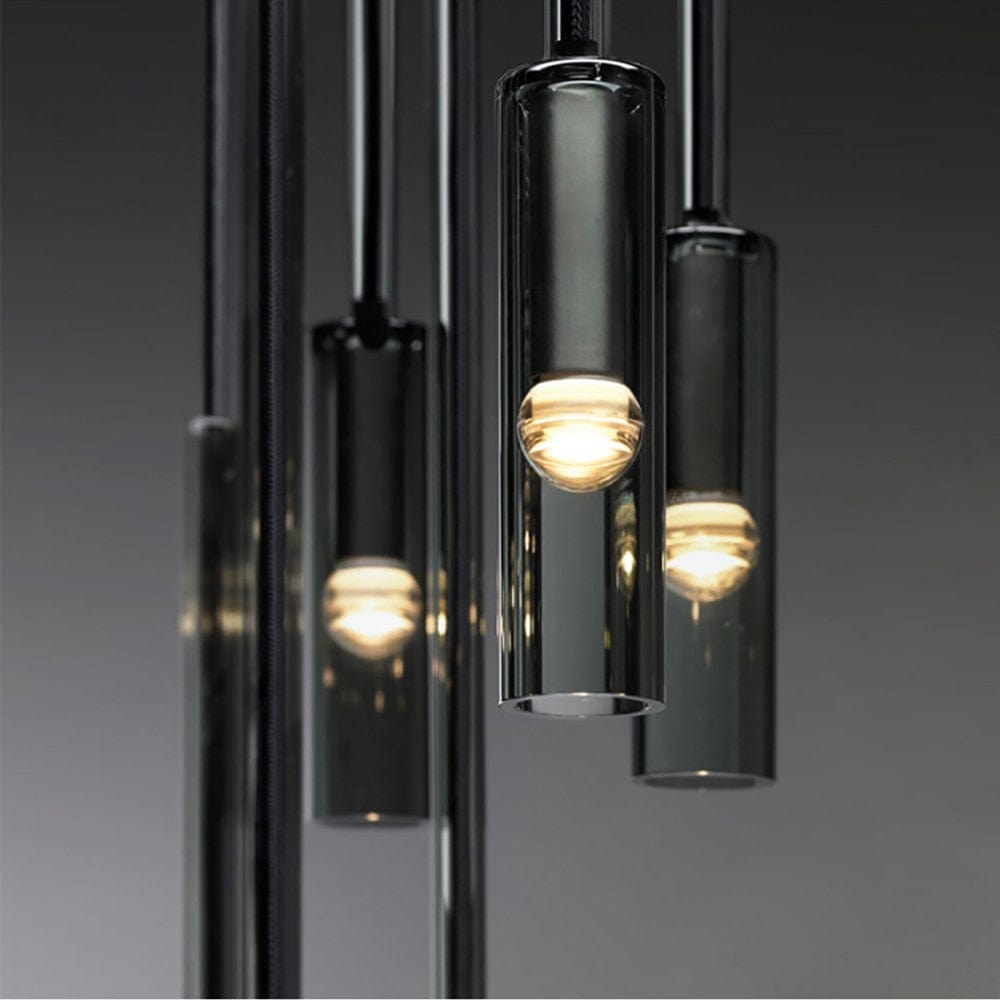 alt image 3 for Smoke Grey lantern Pendant Light